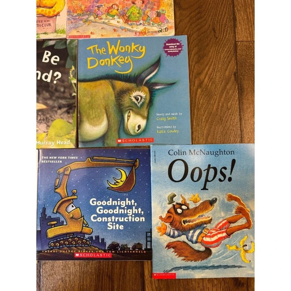 Childrens Picture Story Books Lot Read Alouds Classroom Home‎ School Modern